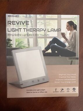 Revive Light Therapy Lamp — White Mood Brightening Light